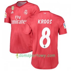 Koszulka Real Madryt KROOS 8 Trzeci Koszulki Piłkarskie 2018-2019 Krótki Rękaw